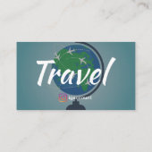 旅行代理店アイディア 名刺 (裏面)