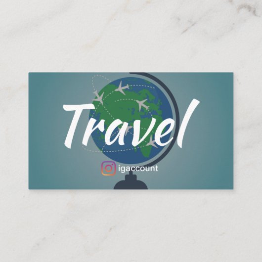 旅行代理店アイディア 名刺 (裏面)