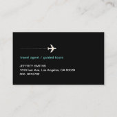 旅行代理店ガイドツアー 名刺 (裏面)