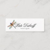 旅行代理店コンサルタント写真コラージュ スキニー名刺 (正面)