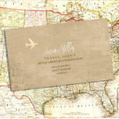 旅行代理店コンサルタント用の高級名刺 名刺