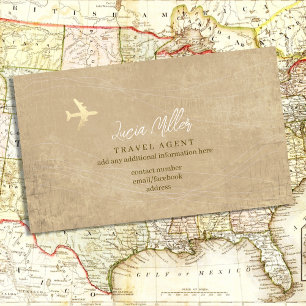 旅行代理店コンサルタント用の高級名刺 名刺