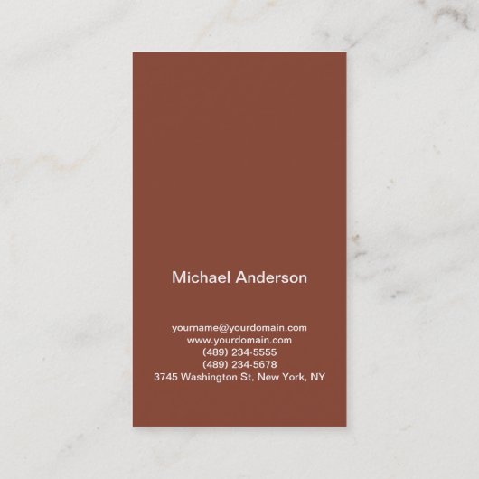 旅行代理店ツアーオペレーターミニマリストモダン 名刺 (裏面)