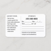 旅行代理店テンプレート名刺 名刺 (裏面)