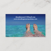 旅行代理店トロピカルバケーション 名刺 (裏面)