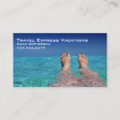 旅行代理店トロピカルバケーション 名刺 (正面)