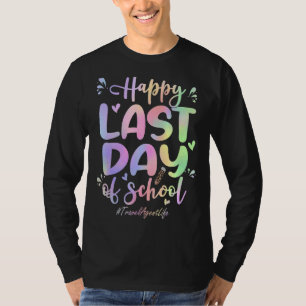 旅行代理店ハッピースクールの最終日絞り染め1 Tシャツ