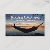 旅行代理店バケーション名刺 名刺 (正面)
