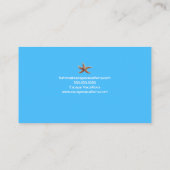 旅行代理店バケーション名刺 名刺 (裏面)