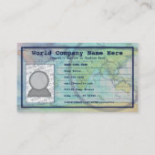 旅行代理店パスポート 名刺 (裏面)