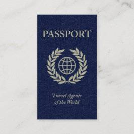 旅行代理店パスポート 名刺