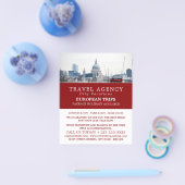 旅行代理店ロンドン市セントポール大聖堂 チラシ (シングル)