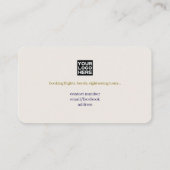 旅行代理店会社又は個人 名刺 (裏面)