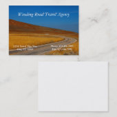 旅行代理店名刺 名刺 (正面/裏面)