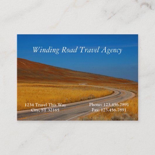 旅行代理店名刺 名刺 (正面)