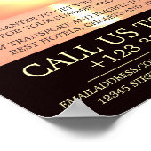 旅行代理店広告の ポスター (角)