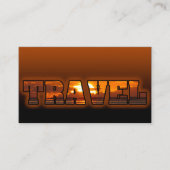 旅行代理店海サンセットダークオレンジビーチ 名刺 (正面)