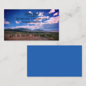 旅行代理店連絡 名刺 (正面/裏面)