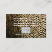 旅行代理店、サファリは、taxidermists、獣医旅行します 名刺 (裏面)