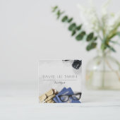 旅行代理店 スクエア名刺 (スタンド正面)