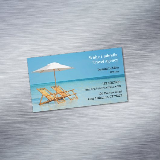 旅行代理店 マグネット名刺 (インサイチュ)