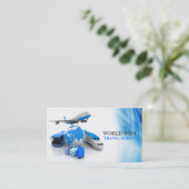 旅行代理店、代理店名刺 名刺 (スタンド正面)