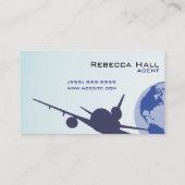 旅行代理店、代理店、名刺 名刺 (裏面)