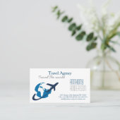 旅行代理店、休暇レンタル..... 名刺 (スタンド正面)