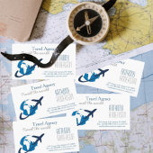 旅行代理店、休暇レンタル..... 名刺