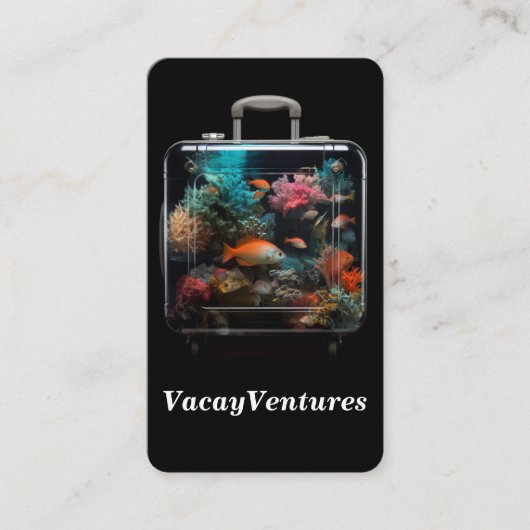 旅行代理店/休暇 名刺 (正面)