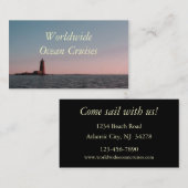 旅行代理店 名刺 (正面/裏面)