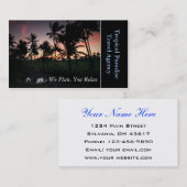 旅行代理店 名刺 (正面/裏面)