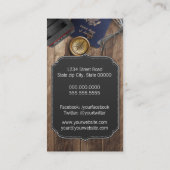 旅行代理店 名刺 (裏面)