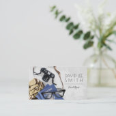 旅行代理店 名刺 (スタンド正面)