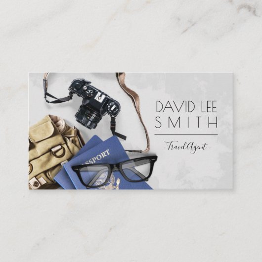 旅行代理店 名刺 (正面)