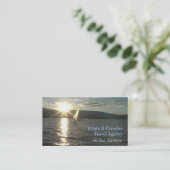 旅行代理店 名刺 (スタンド正面)