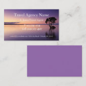 旅行代理店 名刺 (正面/裏面)