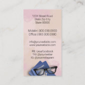 旅行代理店 名刺 (裏面)