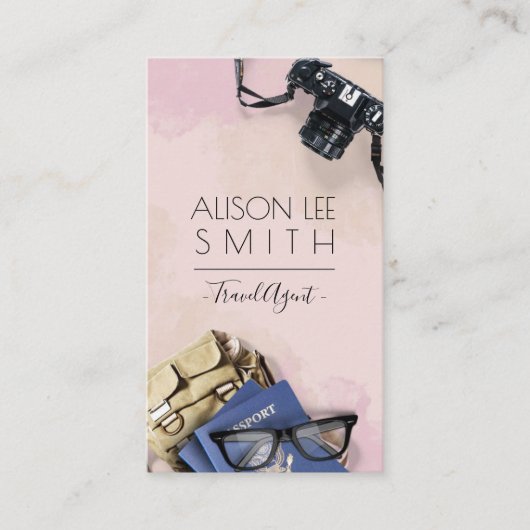 旅行代理店 名刺 (正面)