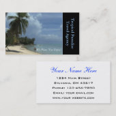 旅行代理店 名刺 (正面/裏面)