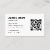 旅行代理店 名刺 (正面)