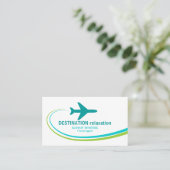 旅行代理店 名刺 (スタンド正面)