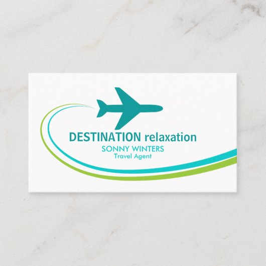 旅行代理店 名刺 (正面)