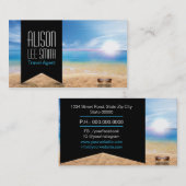 旅行代理店 名刺 (正面/裏面)