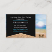 旅行代理店 名刺 (裏面)