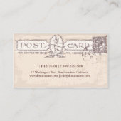 旅行代理店  名刺 (裏面)