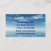 旅行代理店 名刺 (裏面)