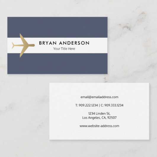 旅行代理店 名刺 (正面/裏面)