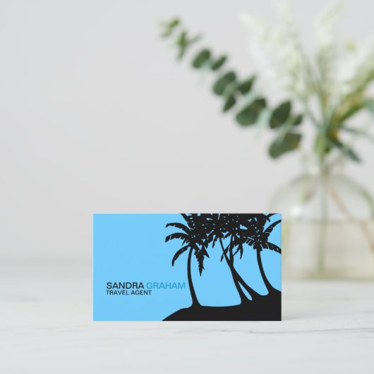 旅行代理店 名刺 (スタンド正面)