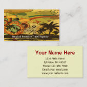 旅行代理店 名刺 (正面/裏面)